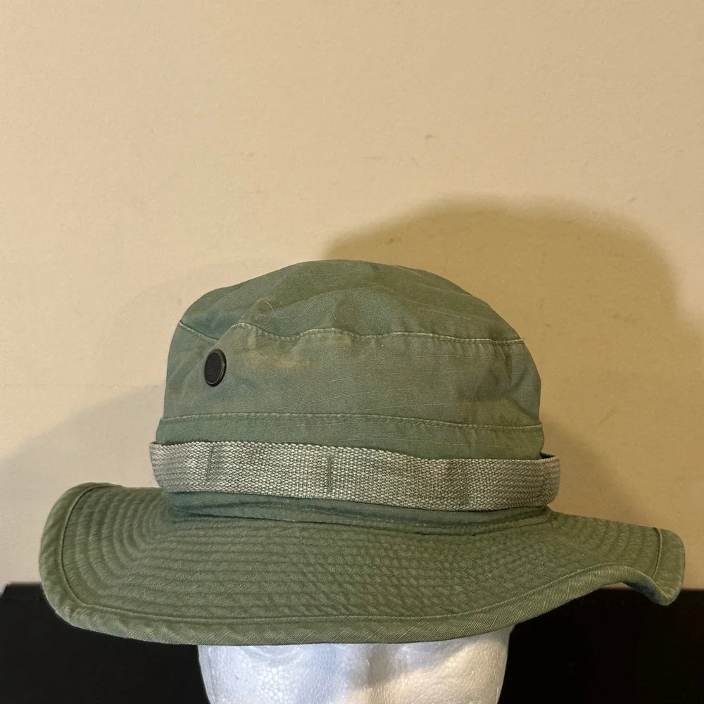 Propper International Mens Olive Green Boonie Sun Hat Hot Weather Size 7 Cotton